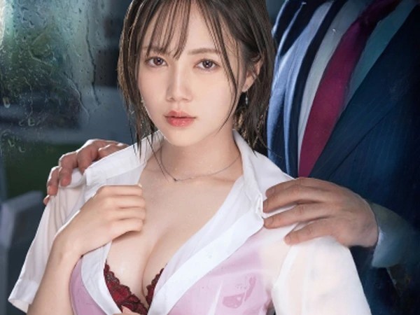 【雨に濡れたOLを強引に…】『やだ…止めて！』上司に欲情された美人OL、雨で透けた身体を執拗に触られ、無理やり犯される！抵抗虚しく、快楽の渦に堕ちていく…