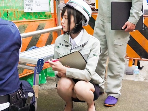 【巨乳美人監督の本性】普段は厳しいのに…欲求不満で誘惑してくる現場監督の主観映像！「ちんちんずっと勃ってますよ♥」と甘える姿がエロすぎる♡♡♡